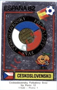 256 Ceskoslovensko (emblem) – FIFA World Cup Spain 1982 Panini