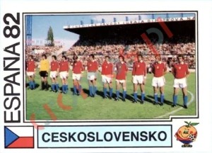 257 Ceskoslovensko (team) – FIFA World Cup Spain 1982 Panini