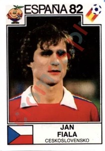 260 Jan Fiala – FIFA World Cup Spain 1982 Panini