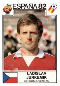 261 Ladislav Jurkemik – FIFA World Cup Spain 1982 Panini