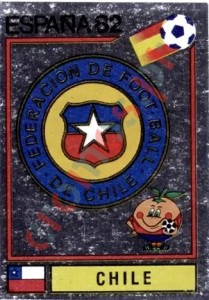 146 Chile (emblem) – FIFA World Cup Spain 1982 Panini