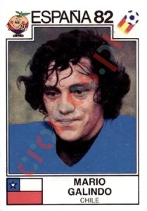 153 Mario Galindo – FIFA World Cup Spain 1982 Panini