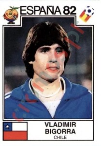 154 Vladimir Bigorra – FIFA World Cup Spain 1982 Panini