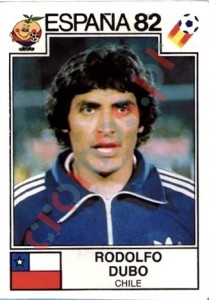 155 Rodolfo Dubo – FIFA World Cup Spain 1982 Panini