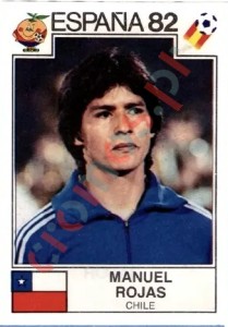 156 Manuel Rojas – FIFA World Cup Spain 1982 Panini