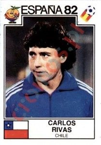 157 Carlos Rivas – FIFA World Cup Spain 1982 Panini