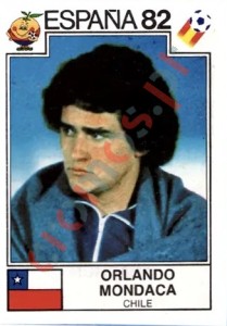 159 Orlando Mondaca – FIFA World Cup Spain 1982 Panini