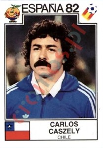 161 Carlos Caszely – FIFA World Cup Spain 1982 Panini