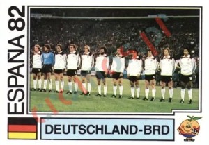 111 Deutschland-BRD (team) – FIFA World Cup Spain 1982 Panini