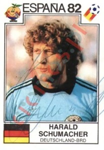 112 Harald Schumacher – FIFA World Cup Spain 1982 Panini