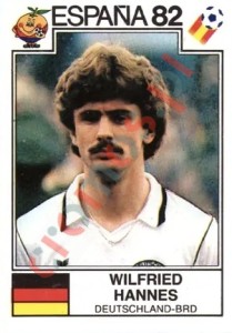115 Wilfried Hannes – FIFA World Cup Spain 1982 Panini