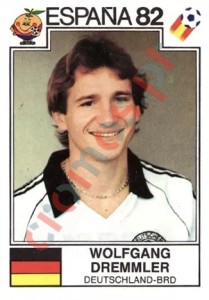 119 Wolfgang Dremmler – FIFA World Cup Spain 1982 Panini