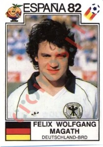 122 Felix Wolfgang Magath – FIFA World Cup Spain 1982 Panini