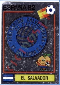 218 El Salvador (emblem) – FIFA World Cup Spain 1982 Panini