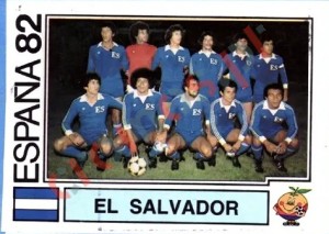 219 El Salvador (team) – FIFA World Cup Spain 1982 Panini