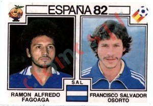 222 Ramon Alfredo Fagoaga & Francisco Salvador Osorto – FIFA World Cup Spain 1982 Panini