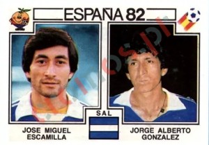 225 Jose Miguel Escamilla & Jorge Alberto Gonzalez – FIFA World Cup Spain 1982 Panini