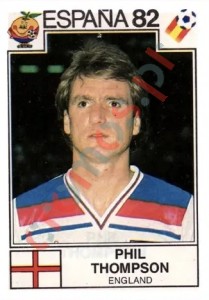 242 Phil Thompson – FIFA World Cup Spain 1982 Panini
