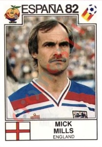 245 Mick Mills – FIFA World Cup Spain 1982 Panini