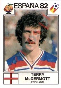 247 Terry McDermott – FIFA World Cup Spain 1982 Panini