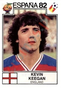 250 Kevin Keegan – FIFA World Cup Spain 1982 Panini