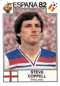 251 Steve Coppell – FIFA World Cup Spain 1982 Panini