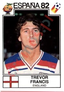 253 Trevor Francis – FIFA World Cup Spain 1982 Panini