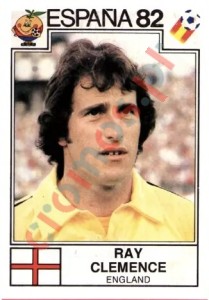 255 Ray Clemence – FIFA World Cup Spain 1982 Panini