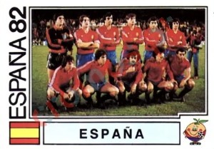293 Espana (team) – FIFA World Cup Spain 1982 Panini