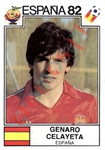 296 Genaro Celayeta – FIFA World Cup Spain 1982 Panini