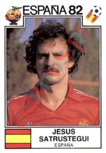 306 Jesus Satrustegui – FIFA World Cup Spain 1982 Panini