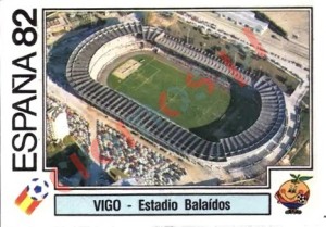 21 Vigo - Estadio Balaidos – FIFA World Cup Spain 1982 Panini