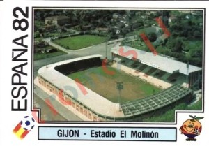 23 Gijon - Estadio El Molinon – FIFA World Cup Spain 1982 Panini