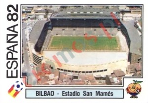 31 Bilbao - Estadio San Mames – FIFA World Cup Spain 1982 Panini