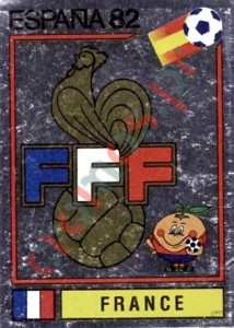 274 France (emblem) – FIFA World Cup Spain 1982 Panini