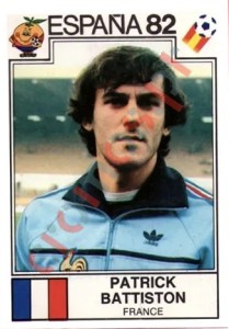 278 Patrick Battiston – FIFA World Cup Spain 1982 Panini