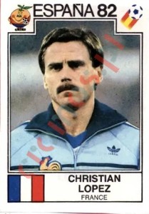 280 Christian Lopez – FIFA World Cup Spain 1982 Panini