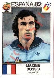 281 Maxime Bossis – FIFA World Cup Spain 1982 Panini