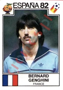 283 Bernard Genghini – FIFA World Cup Spain 1982 Panini
