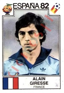 285 Alain Giresse – FIFA World Cup Spain 1982 Panini