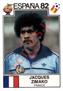287 Jacques Zimako – FIFA World Cup Spain 1982 Panini