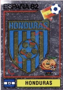 346 Honduras (emblem) – FIFA World Cup Spain 1982 Panini