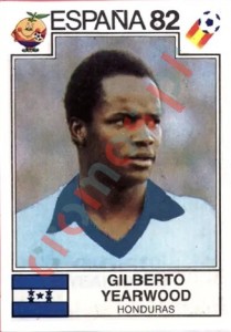 350 Gilberto Yearwood – FIFA World Cup Spain 1982 Panini