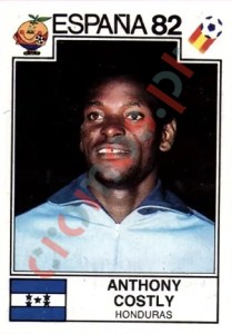 351 Anthony Costly – FIFA World Cup Spain 1982 Panini