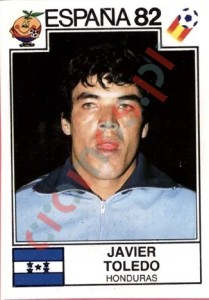 355 Javier Toledo – FIFA World Cup Spain 1982 Panini
