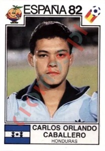 358 Carlos Orlando Caballero – FIFA World Cup Spain 1982 Panini