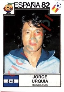 360 Jorge Urquia – FIFA World Cup Spain 1982 Panini