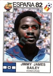 361 Jimmy James Bailey – FIFA World Cup Spain 1982 Panini