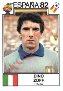 38 Dino Zoff – FIFA World Cup Spain 1982 Panini