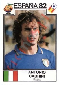 43 Antonio Cabrini – FIFA World Cup Spain 1982 Panini